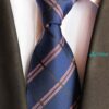 cravat xanh họa tiết
